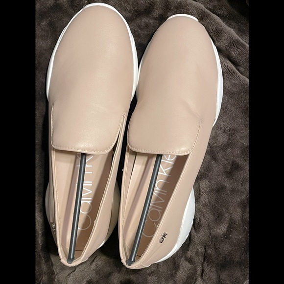 Calvin Klein Shoes - Calvin Klein Slip-On Shoes, Nude, 9